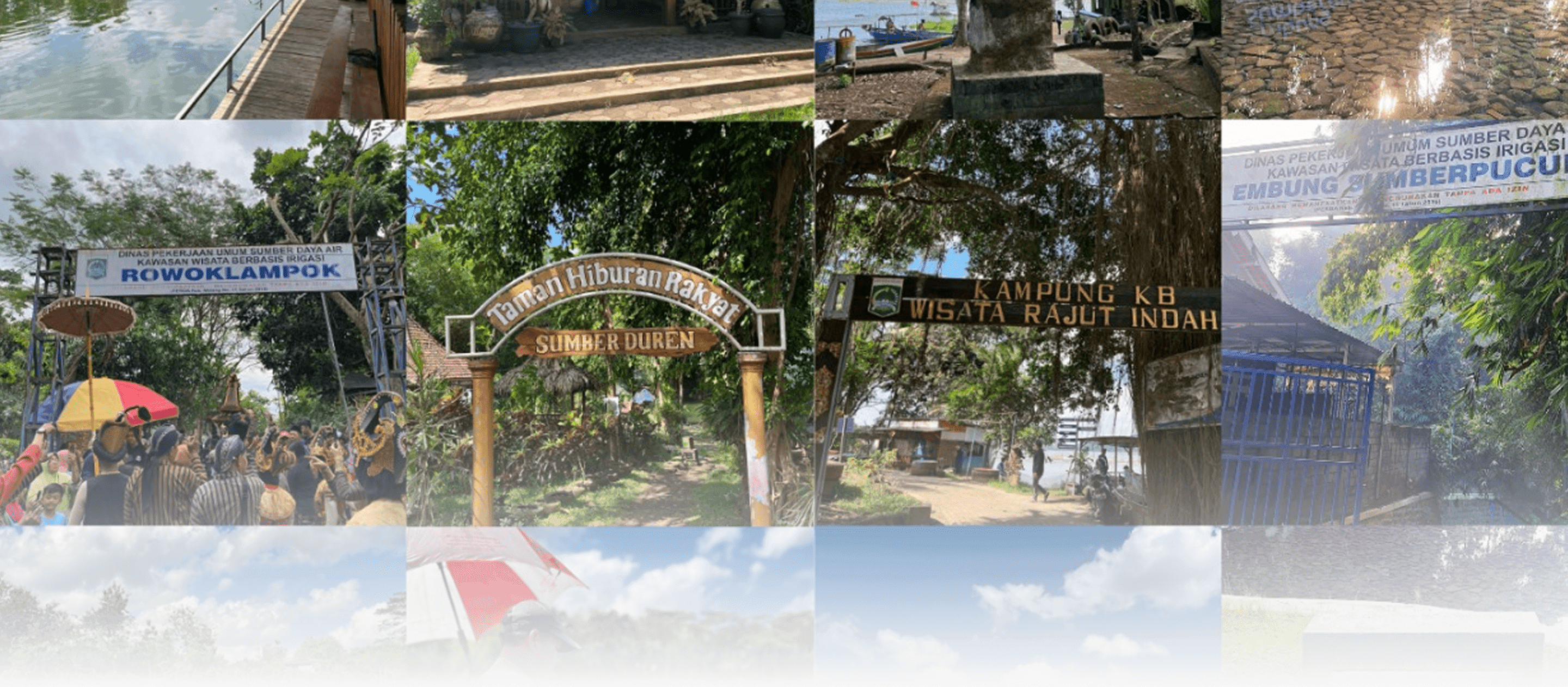 Foto Panorama Keindahan Detail Desa Senggreng
